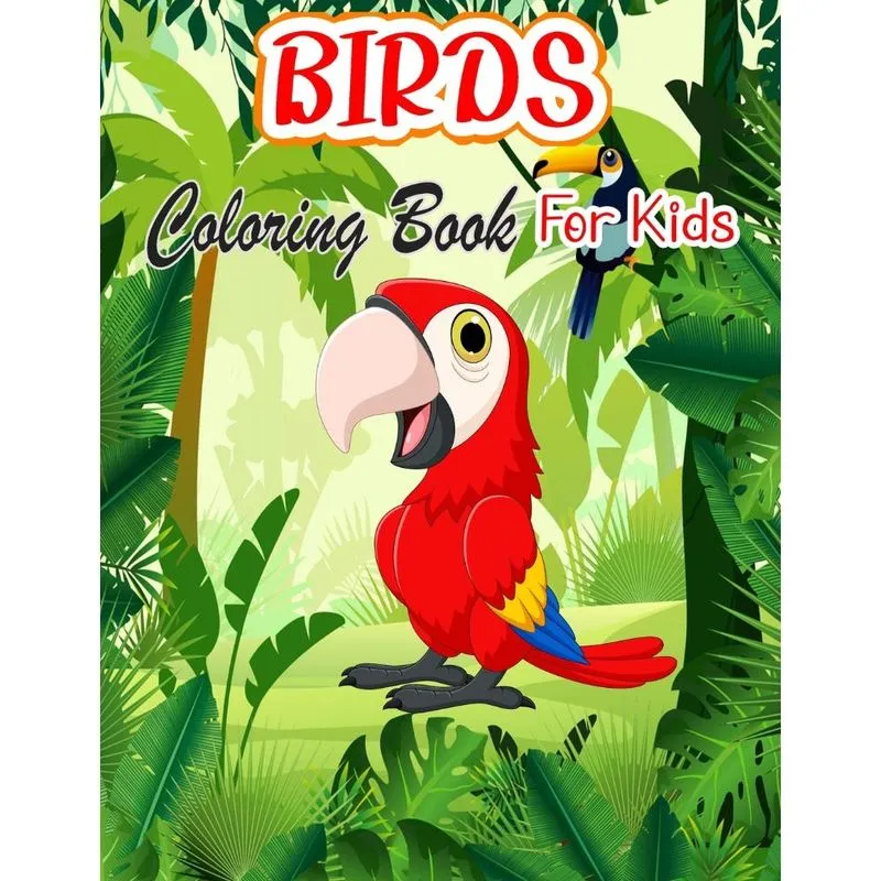 Birds Coloring Book For Kids