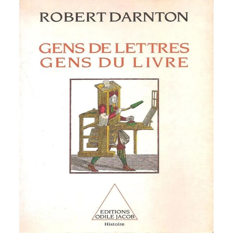 Gens De Lettres, Gens Du Livre