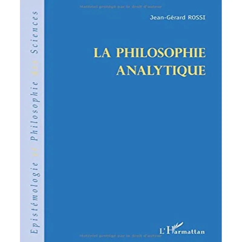 La Philosophie Analytique