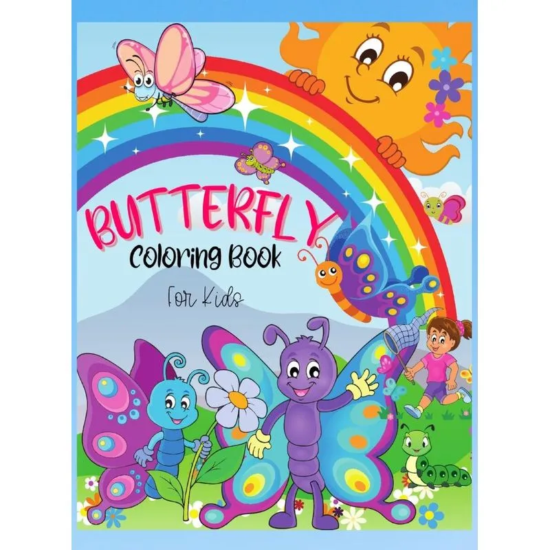 Butterfly Coloring book For Kids