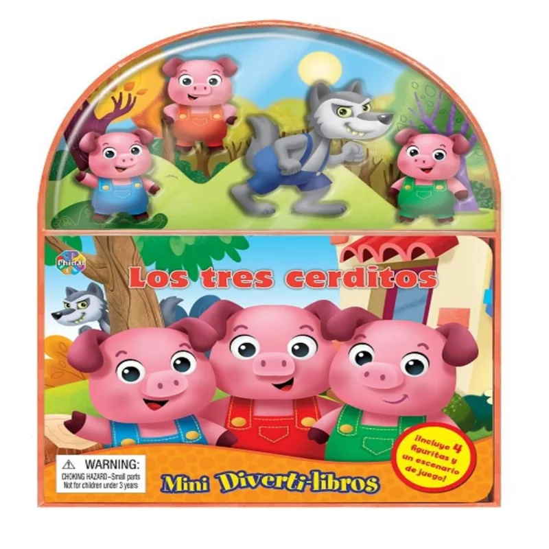 Three Little Pigs Mini Diverti RANDOM HOUSE 9782764346
