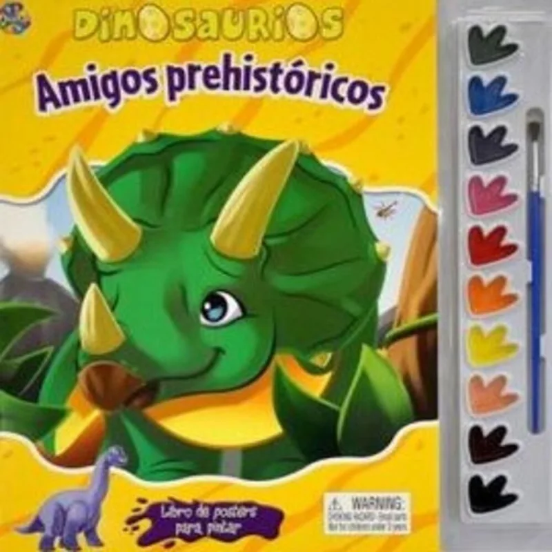 Libro De Poster Amigos Prehist RANDOM HOUSE 4009565
