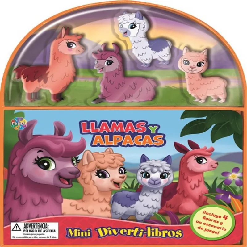 Mini Div Llamas Y Alpacas RANDOM HOUSE 9782764346
