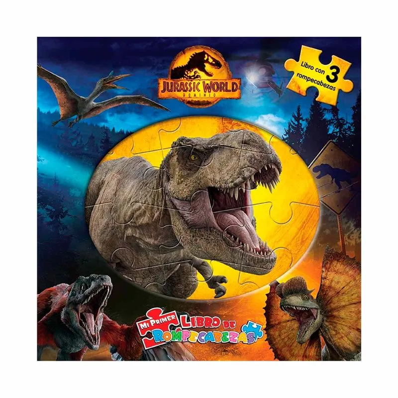 Mi primer libro de rompecabezas – Jurassic World