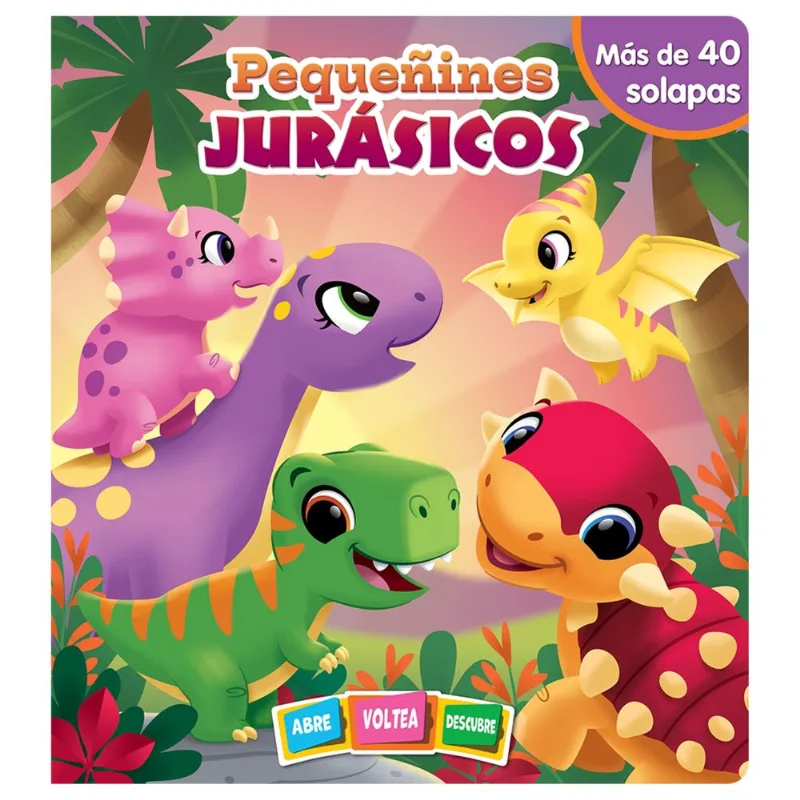 Libro Pequeñines Jurasicos-Lee Y Descubre