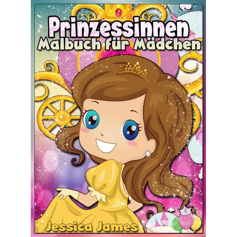 Prinzessinnen Malbuch für Mädchen