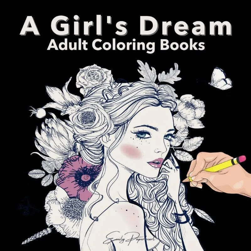 A Girls Dream Adult Coloring Books
