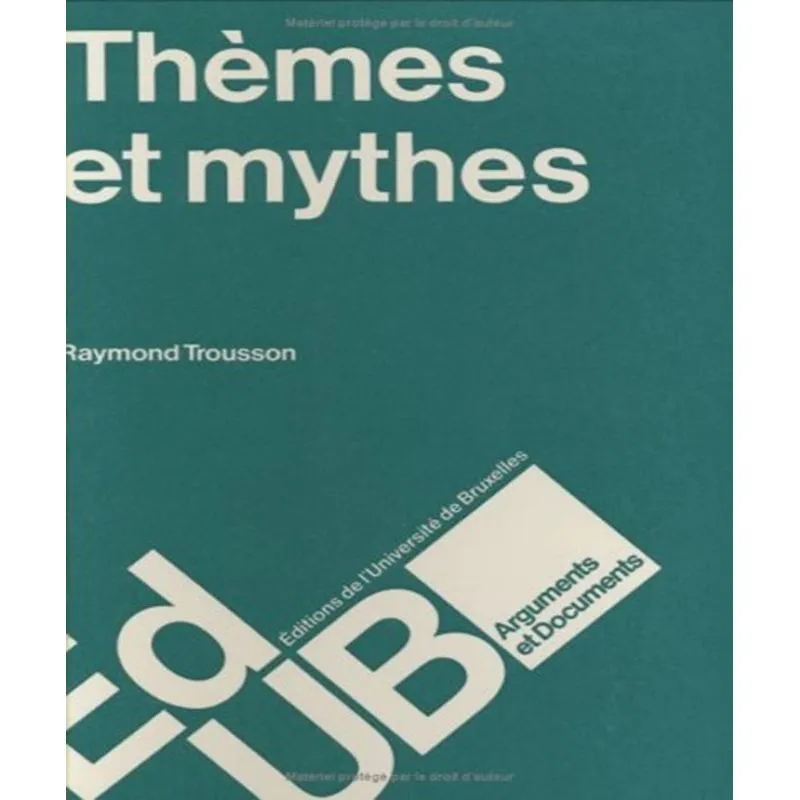 Thèmes Et Mythes
