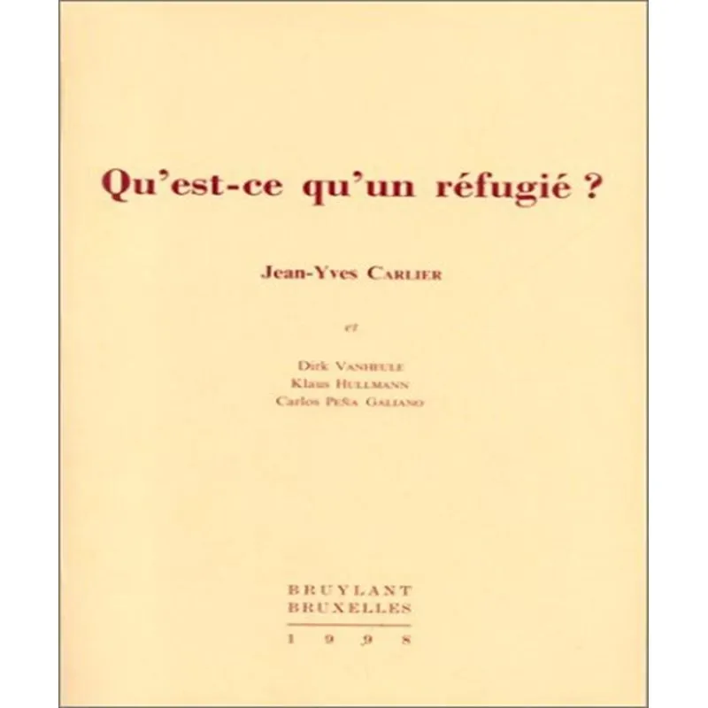 Quest Quun Réfugié?
