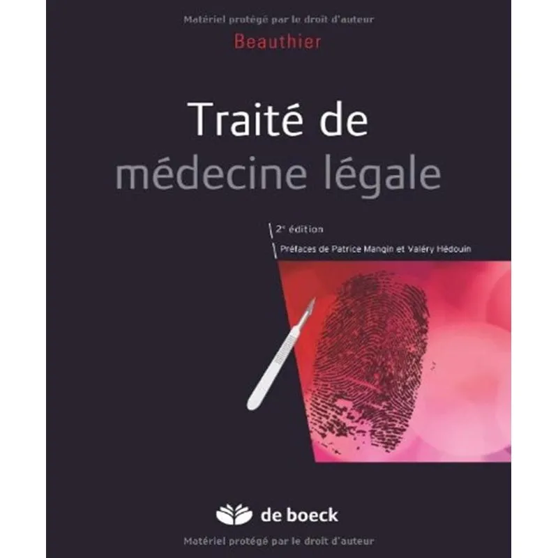 Traité De Médecine Légale