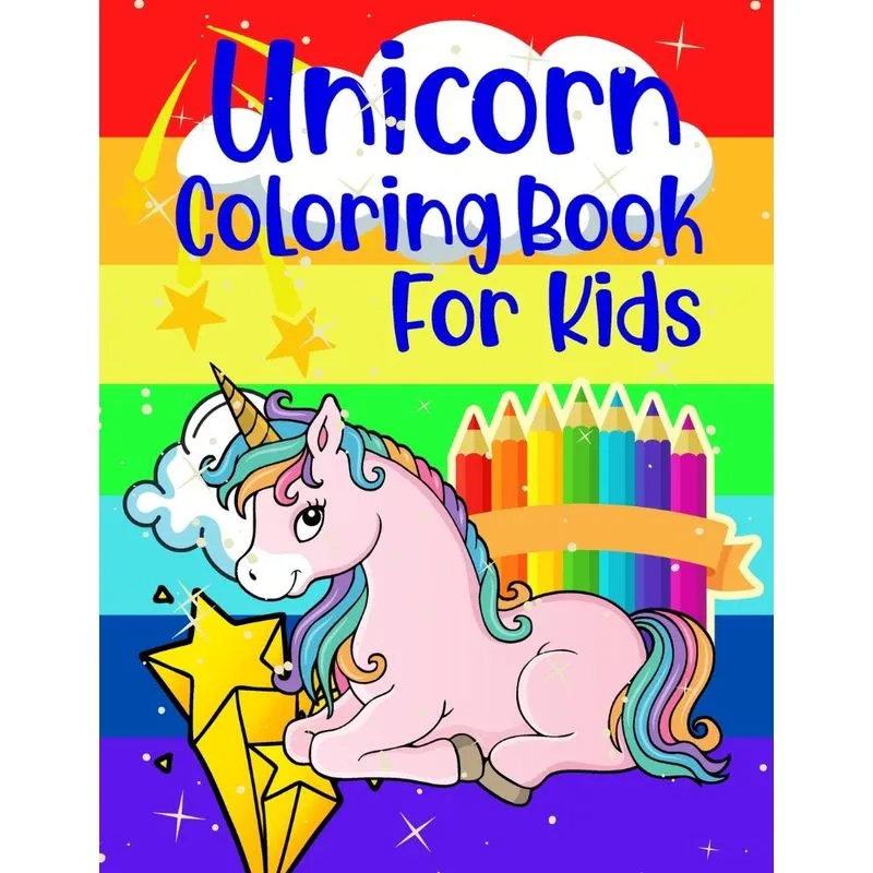 Unicorn Coloring Book For Kids