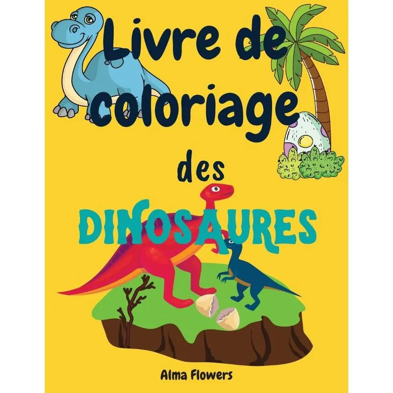 Livre de coloriage des dinosaures