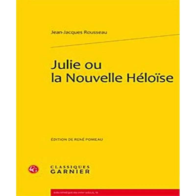 Julie Ou La Nouvelle Héloïse