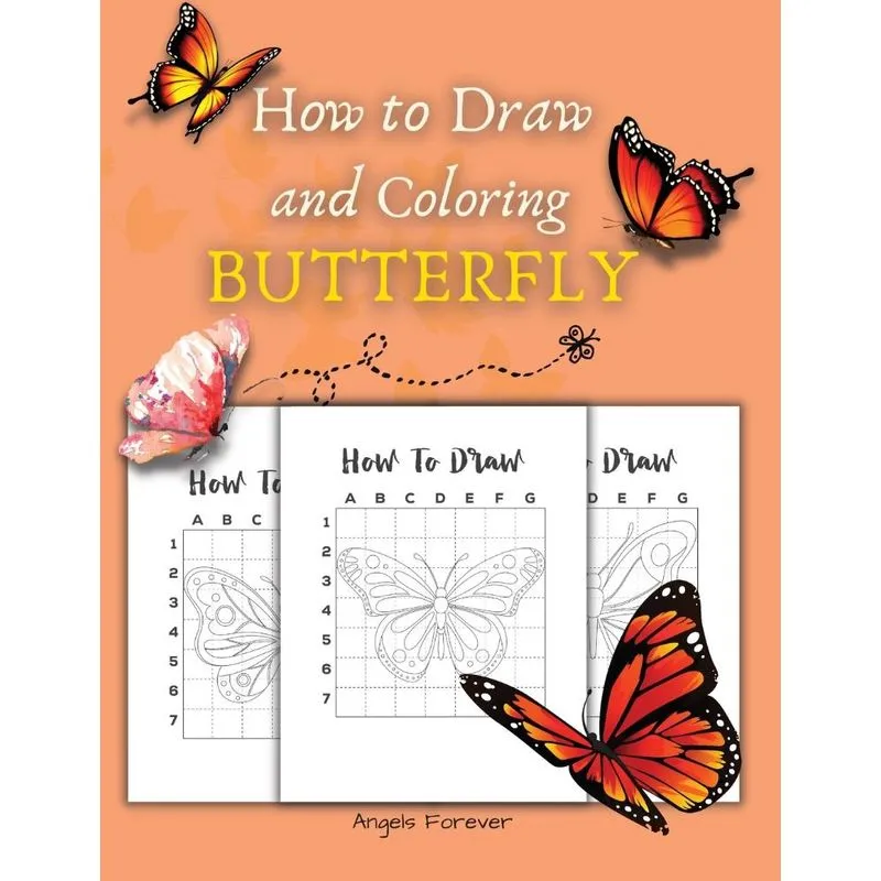 How to Draw and Coloring Butterly
