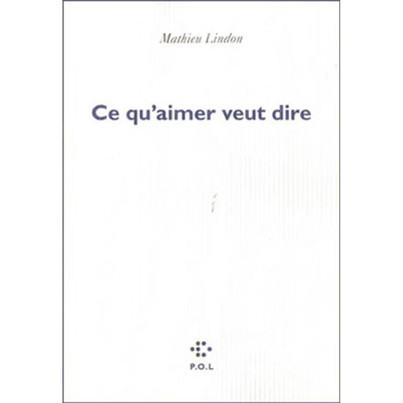 CE QU'AIMER VEUT DIRE