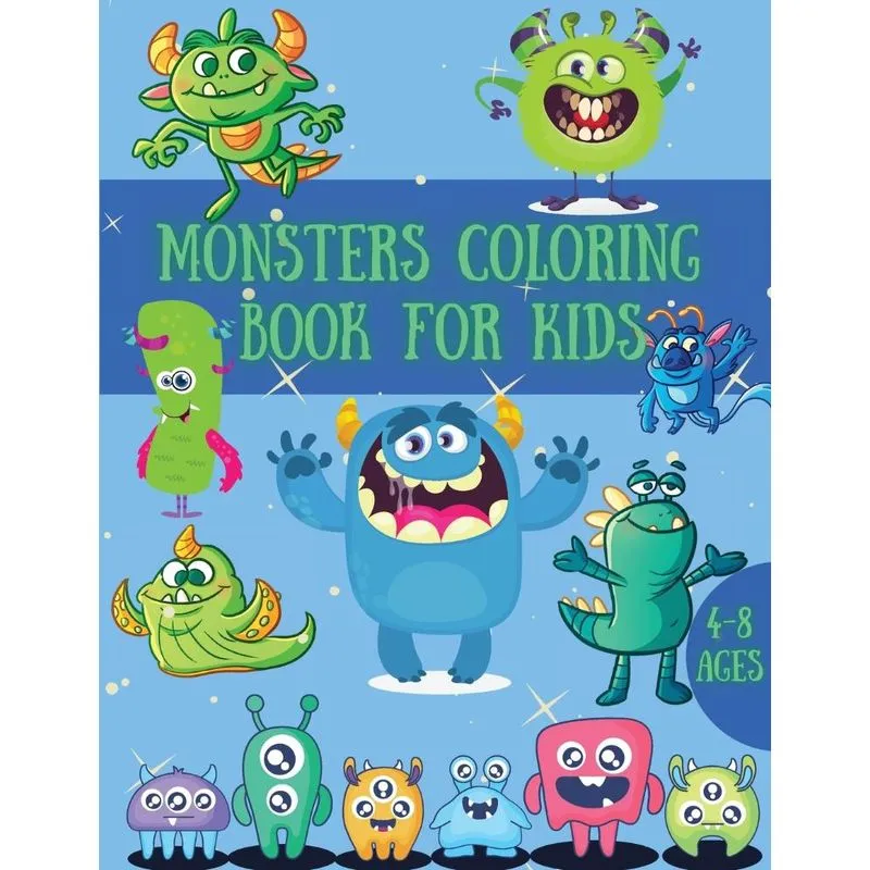 Monsters Coloring Book