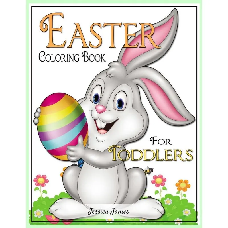 Easter Coloring Book for Toddlers