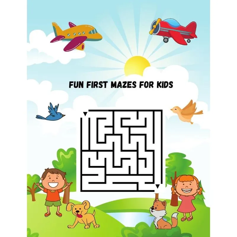 Fun First Mazes for Kids