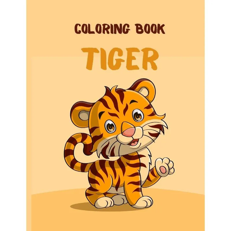 Coloring Book Tiger
