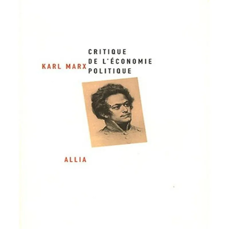 Critique De Léconomie Politique