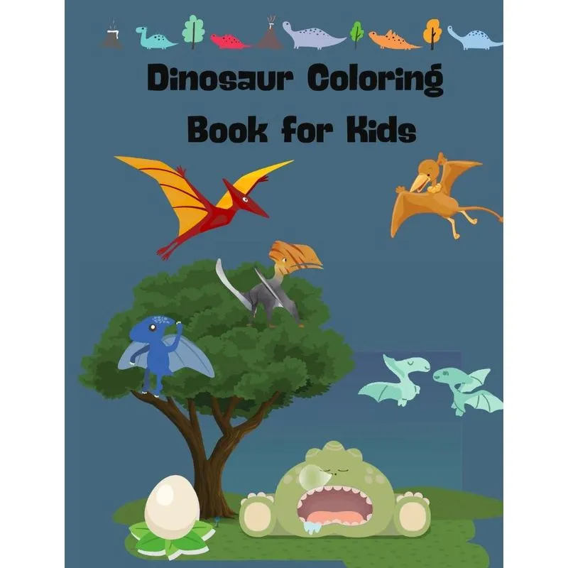 Dinosaur Coloring Book for Kids