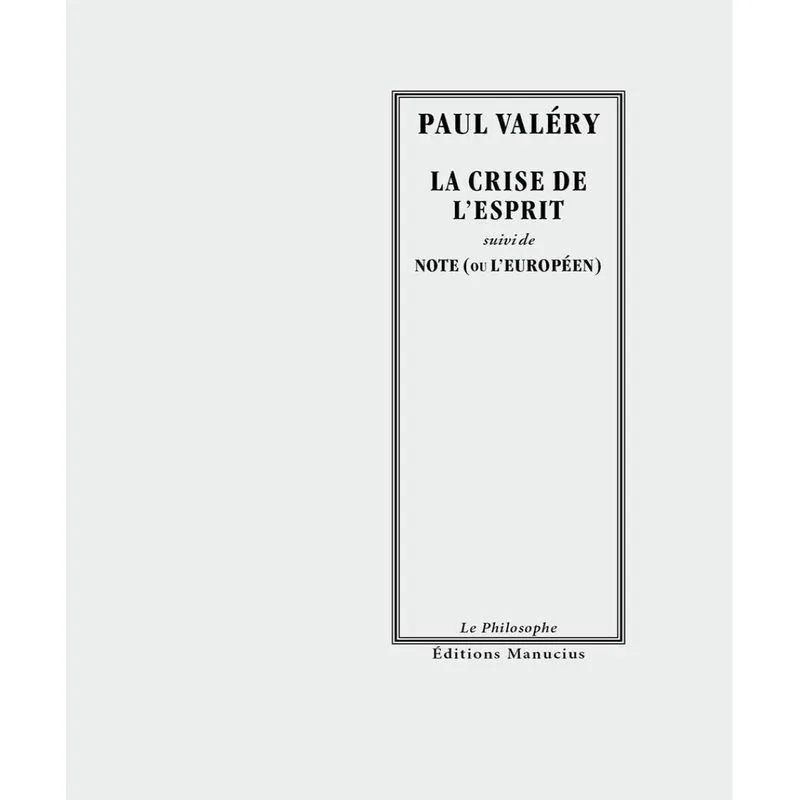 La Crise De Lesprit