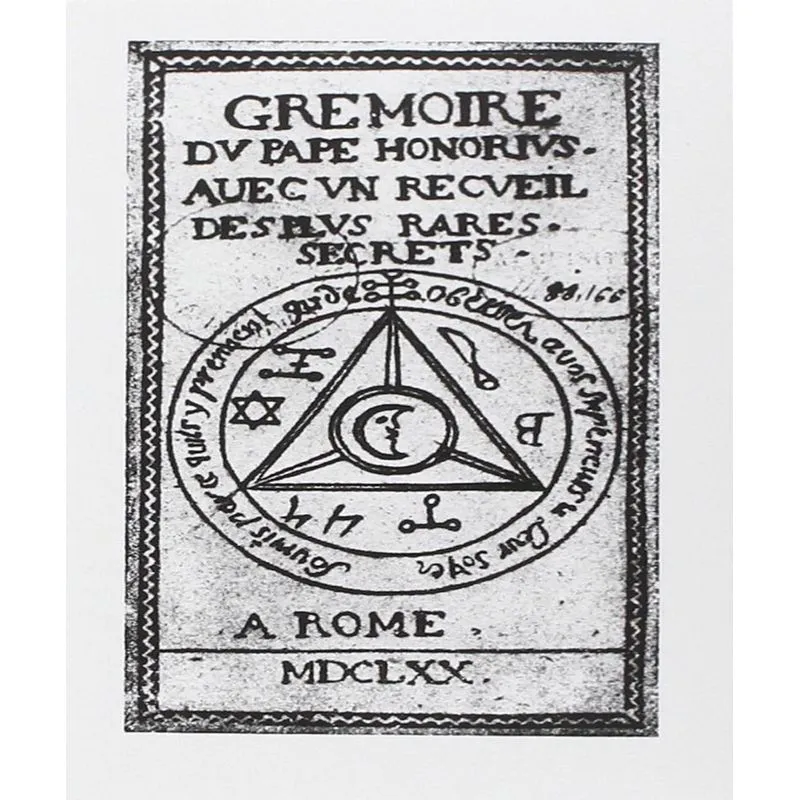 Gremoire Du Pape Honorius