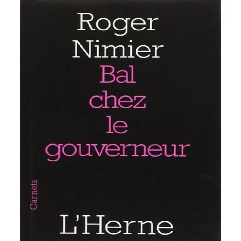 Bal Chez Le Gouverneur