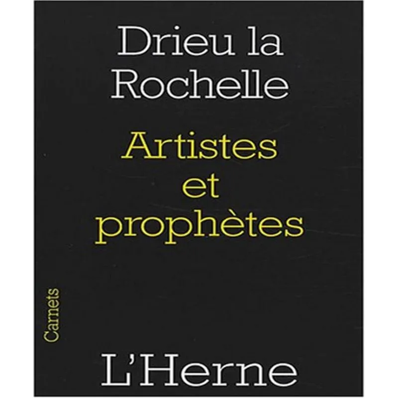 Artistes et PROPHèTES