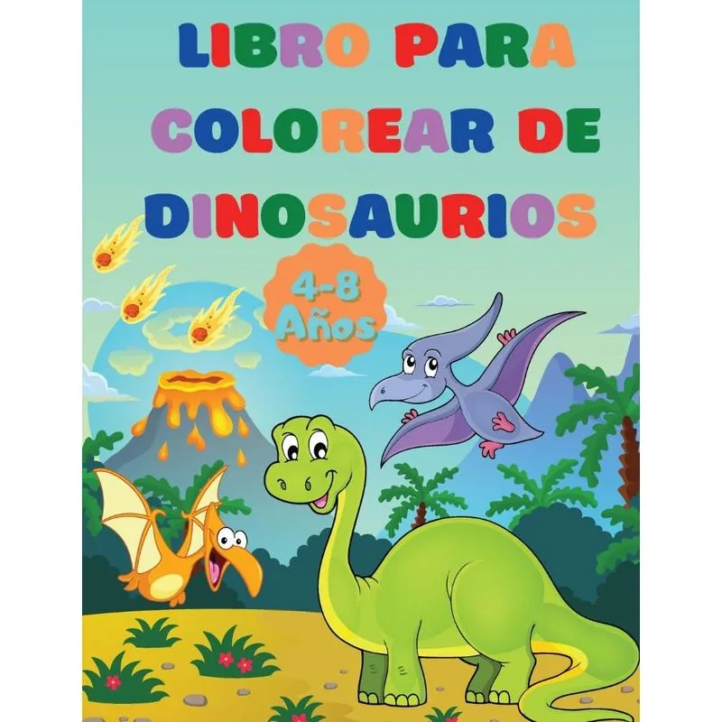 Dinosaurios Libro de Colorear