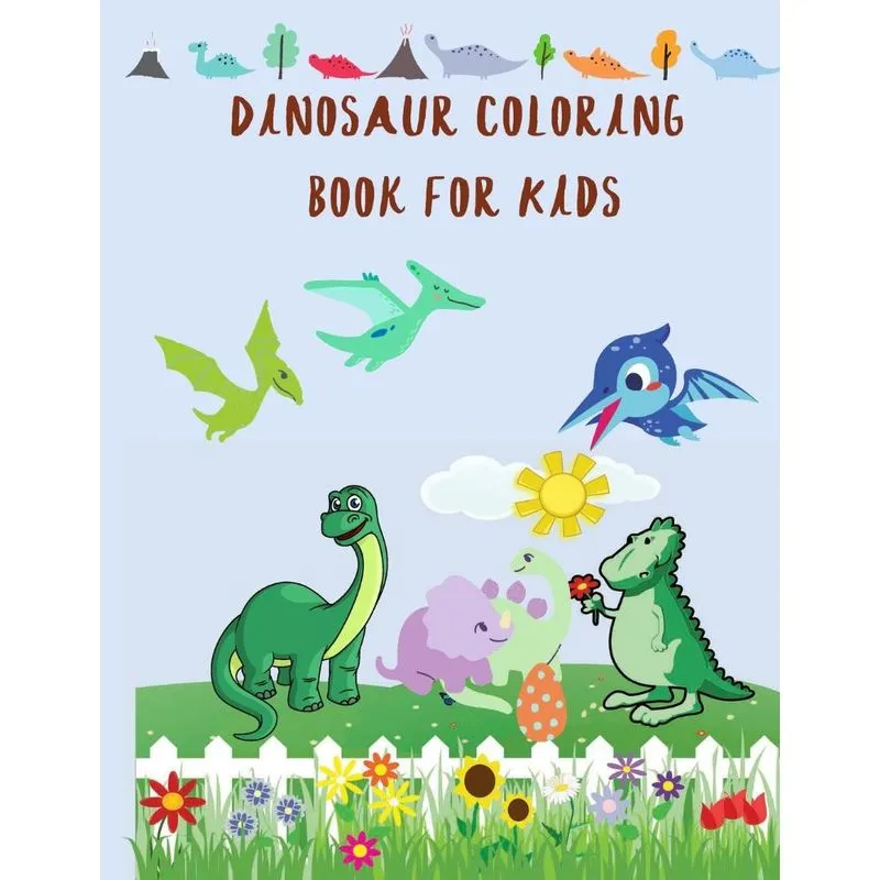 Dinosaur Coloring Book for Kids