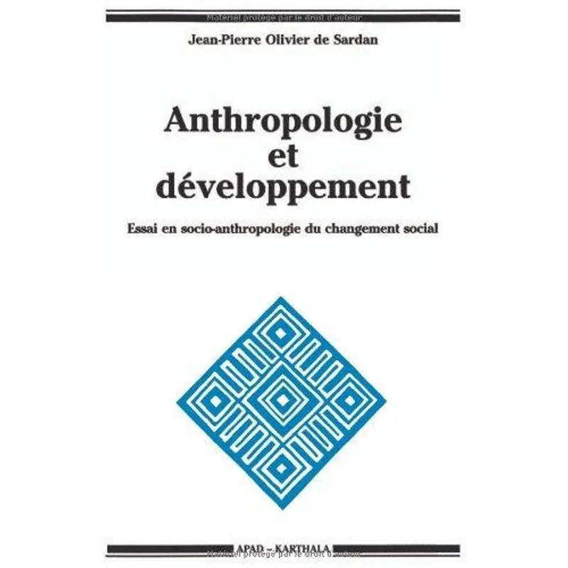 Anthropologie et Developpement