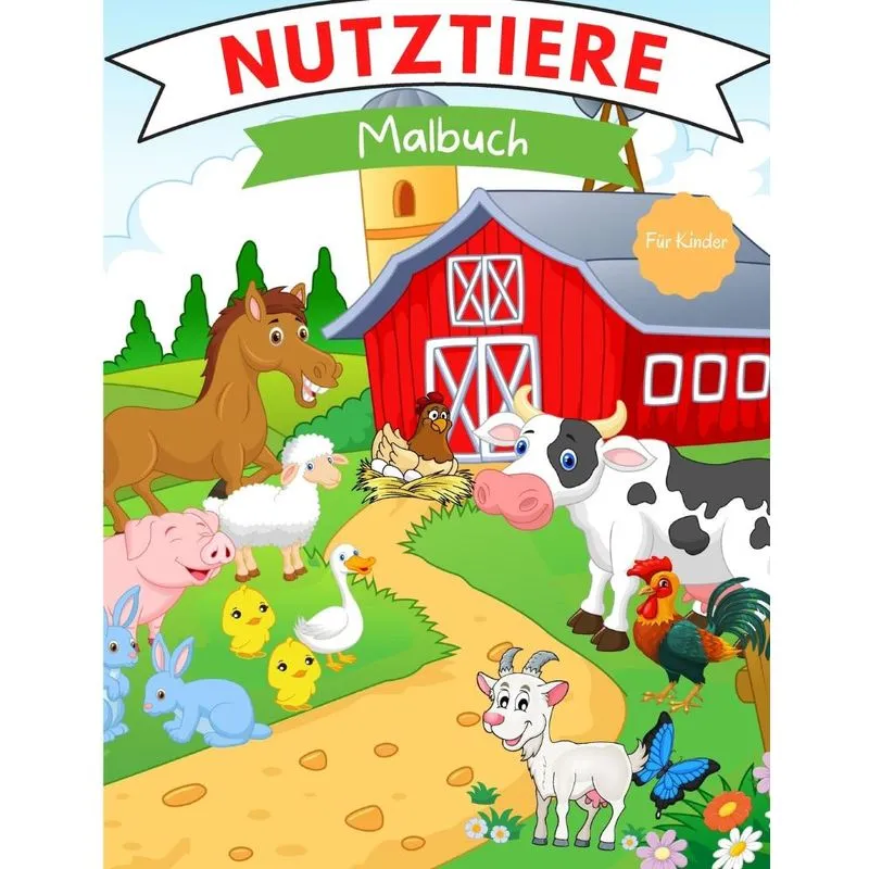 Malbuch für Nutztiere