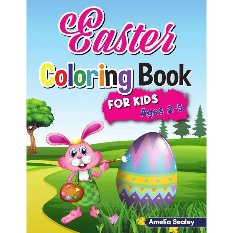 Easter Coloring Book for Kids