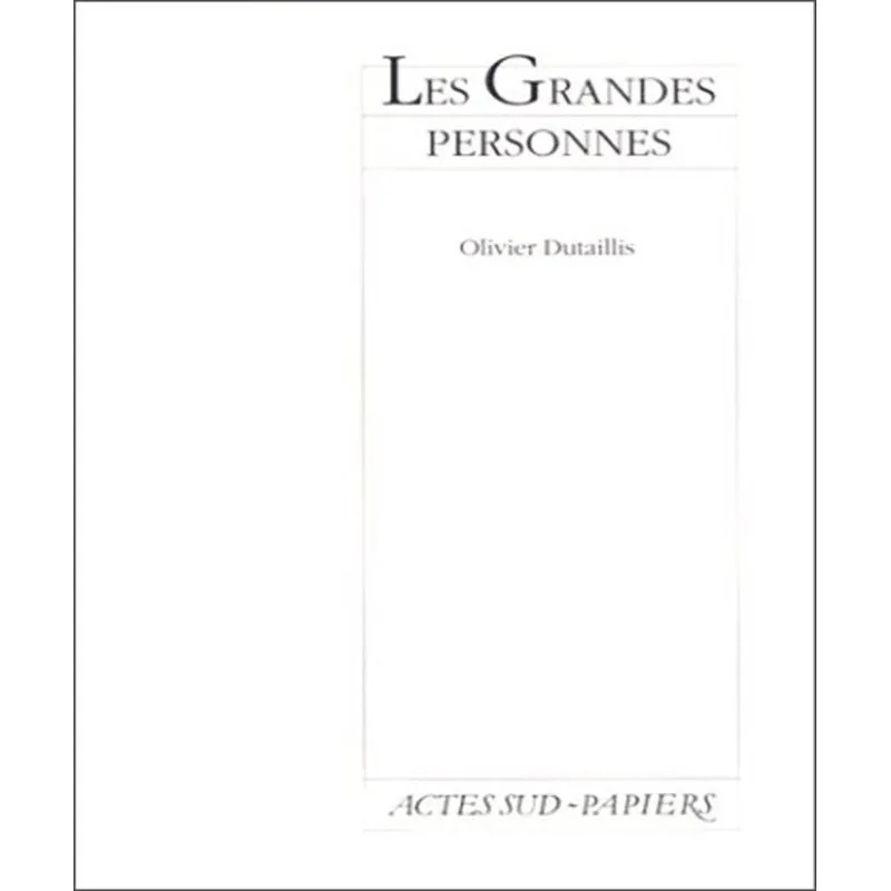 Les Grandes Personnes