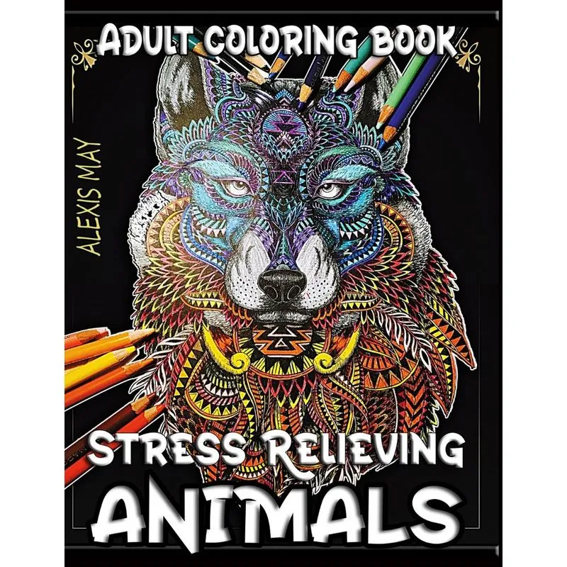 Adult Coloring Animals