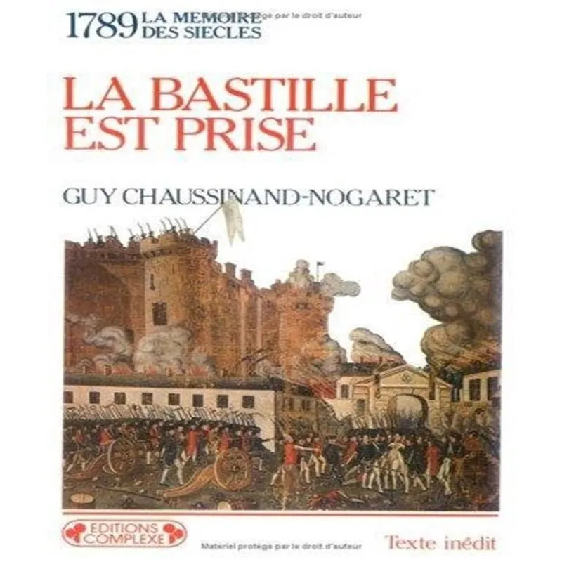 La bastille et prise, 1789