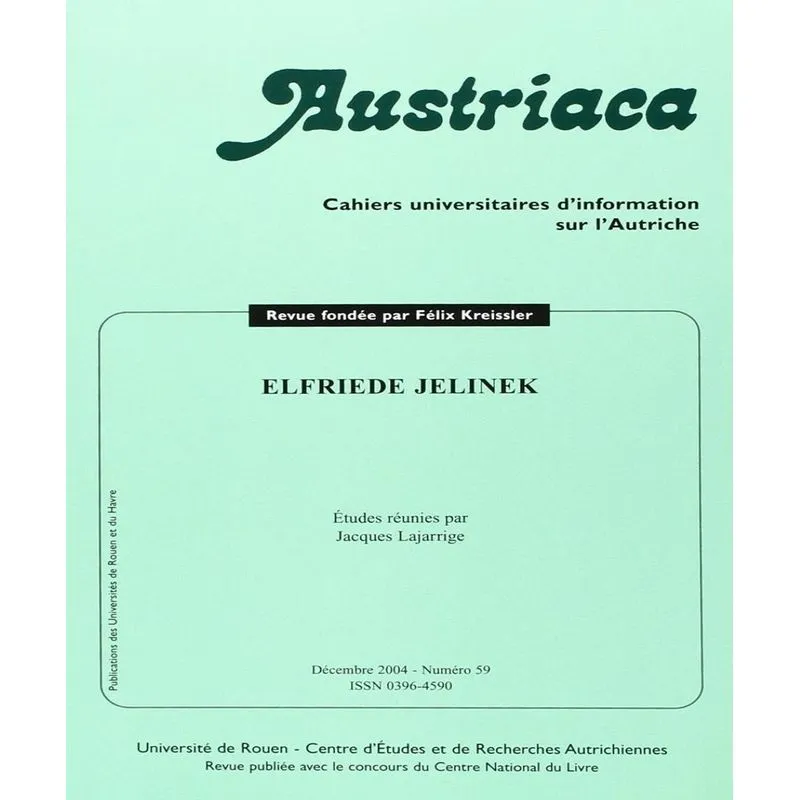 Austriaca 59 - Elfriede Jelinek