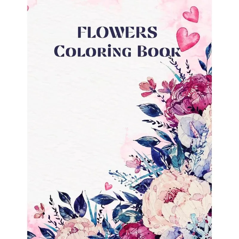 Flowers Coloring book