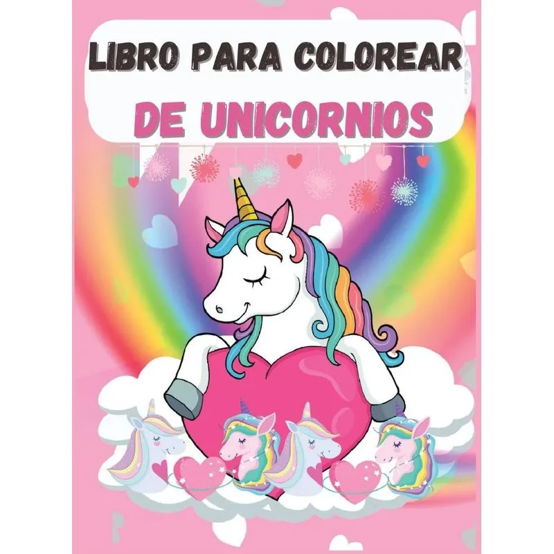 Libro para Colorear de Unicornios