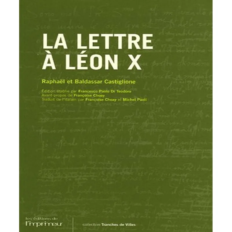 La Lettre À Léon X