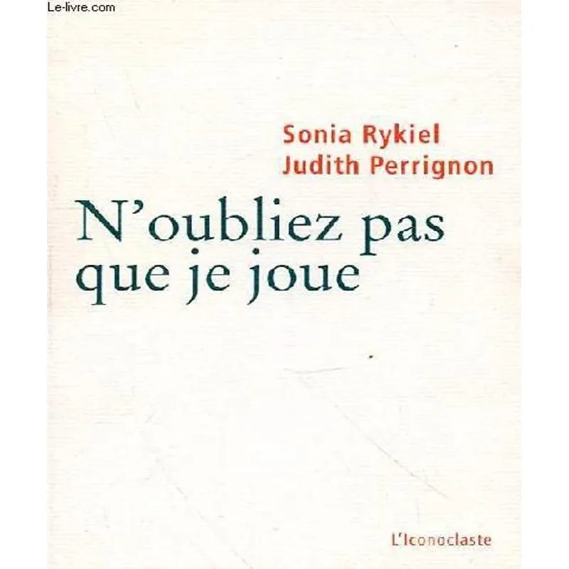 Noubliez Pas Que Je Joue