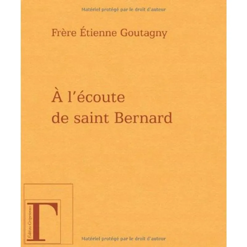À LéCOUTE de saint bernard