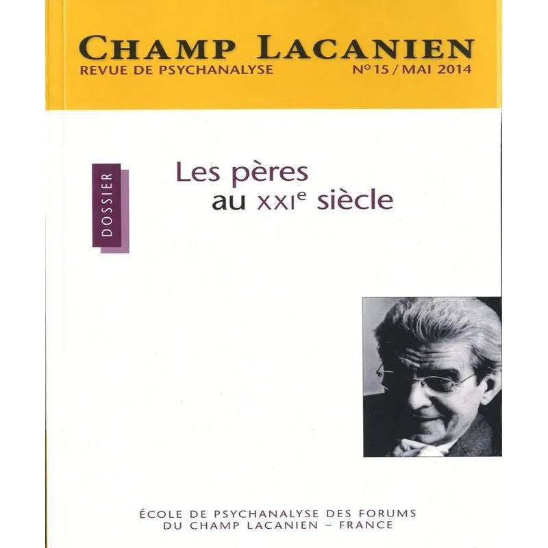 Les Pères Au Xxie Siècle No 15