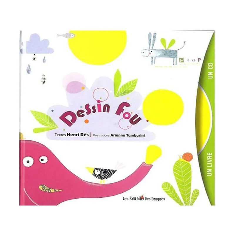 Dessin Fou + Cd Audio