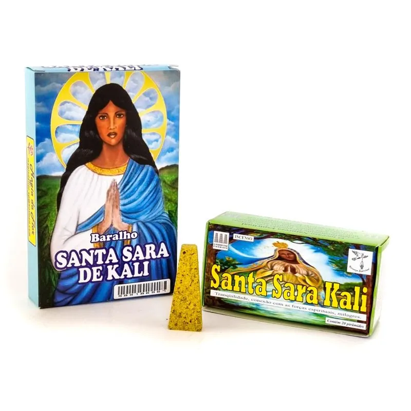 Kit Baralho Cigano + Incenso Santa Sara