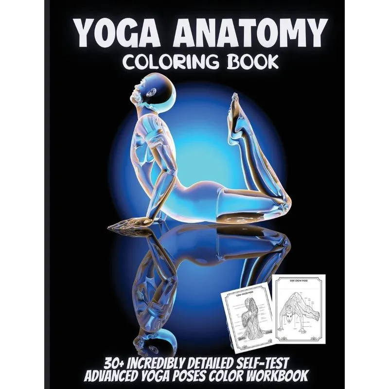 Yoga Anatomy Coloring Book