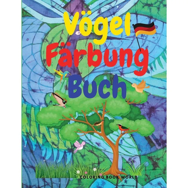 Vögel Färbung Buch
