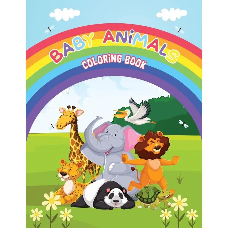 Baby Animals Coloring Book