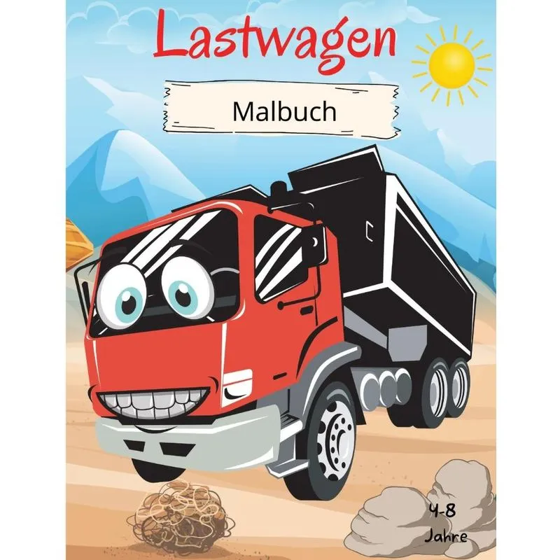 LKW Malbuch für Kinder